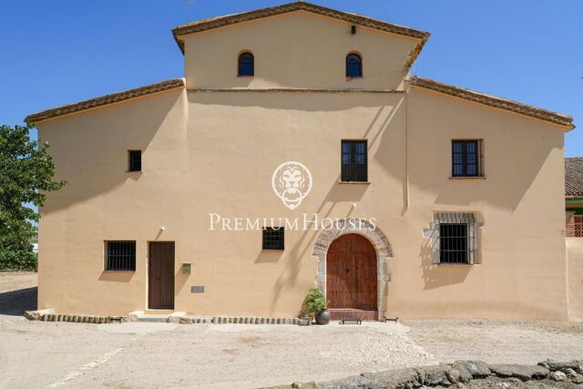 Ferme avec vignes dans l'Alt Penedés