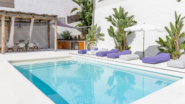 Spectacular Ibicencan style house for rent in Sant Andreu de Llavaneres