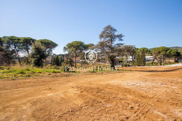 Urban land in Sant Andreu de Llavaneres, La Ametllareda area.