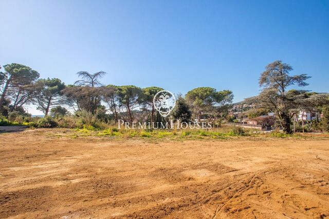 Urban land in Sant Andreu de Llavaneres, La Ametllareda area.