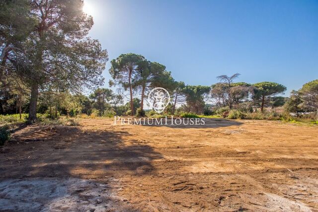 Urban land in Sant Andreu de Llavaneres, La Ametllareda area.