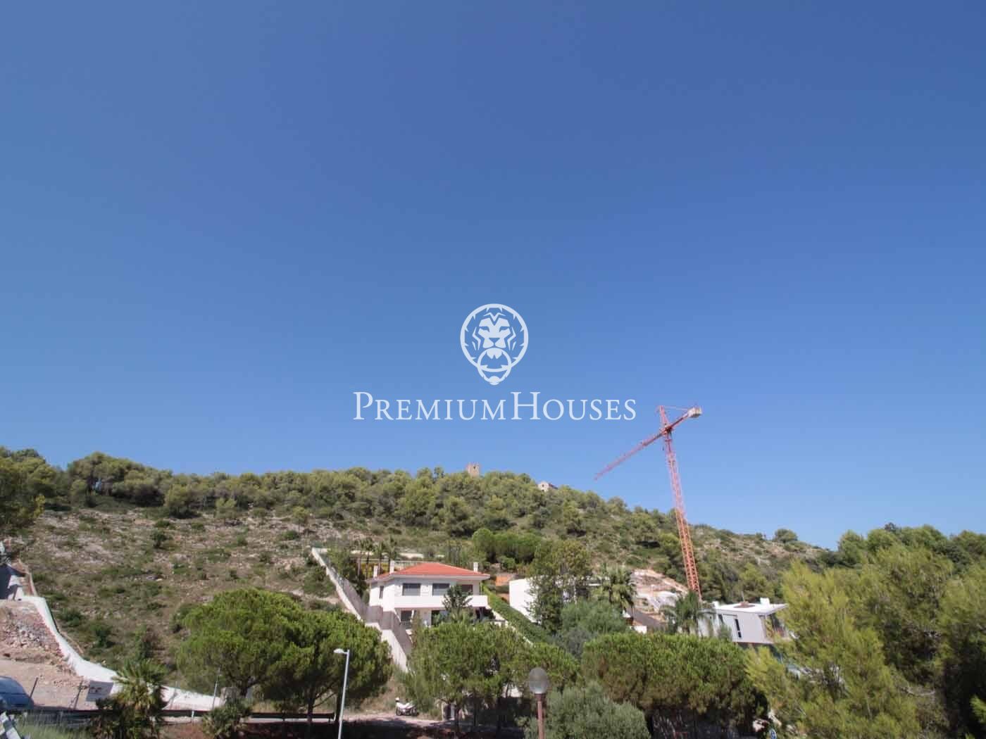 1,268 sqm plot with views for sale in Can girona, Sitges | Premium Houses